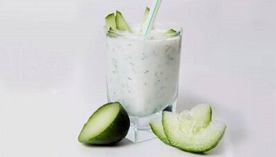 Diet with kefir and cucumbers for weight loss