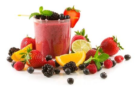 fruit juices and berries for quick weight loss